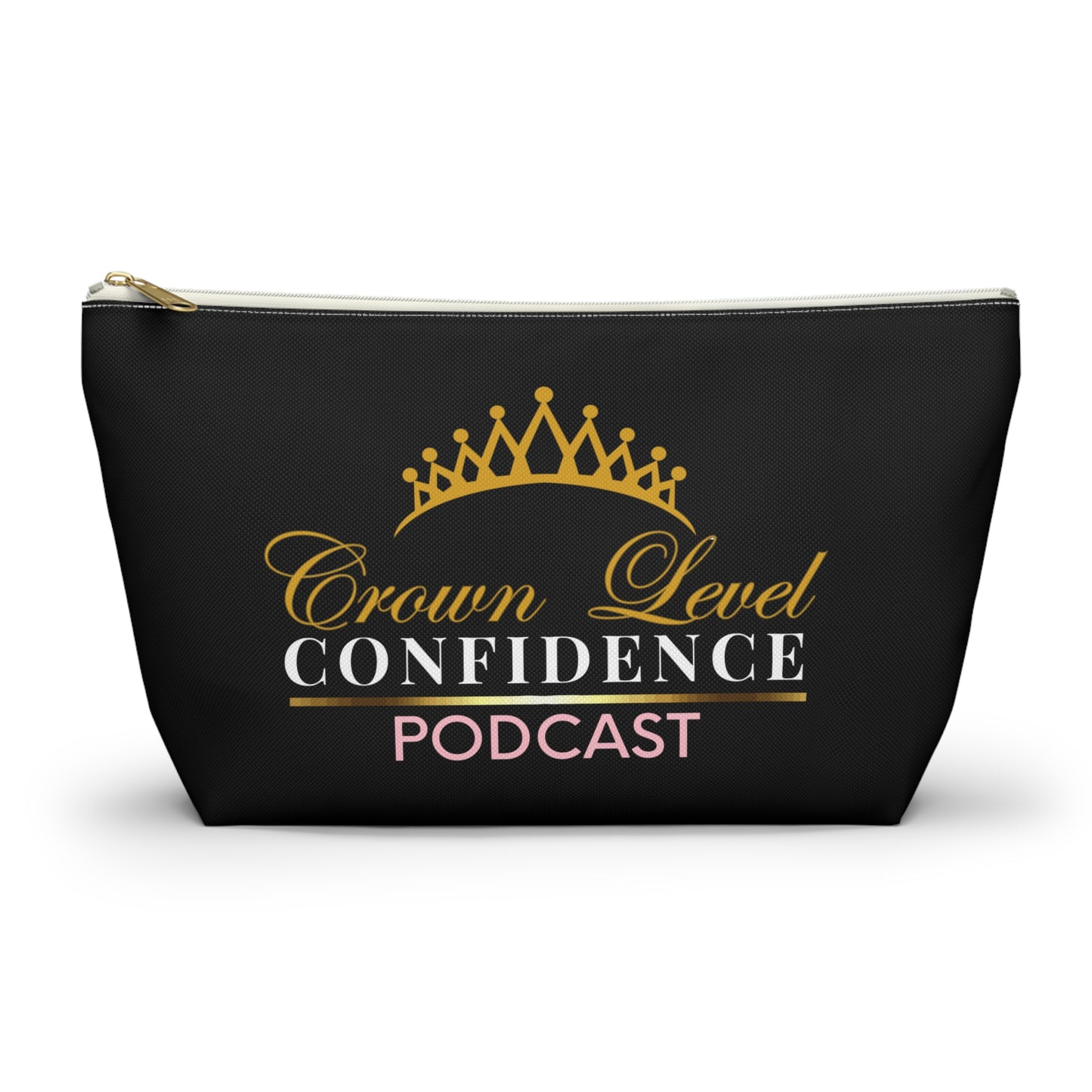 Crown Level Confidence Accessory Pouch w T-bottom